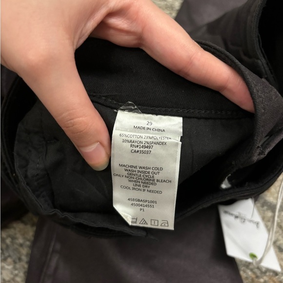 Sam Edelman The Kitten Mid Rise Skinny Ankle Deep Plum Jeans Sz 8/29 NWT - - Picture 10 of 13